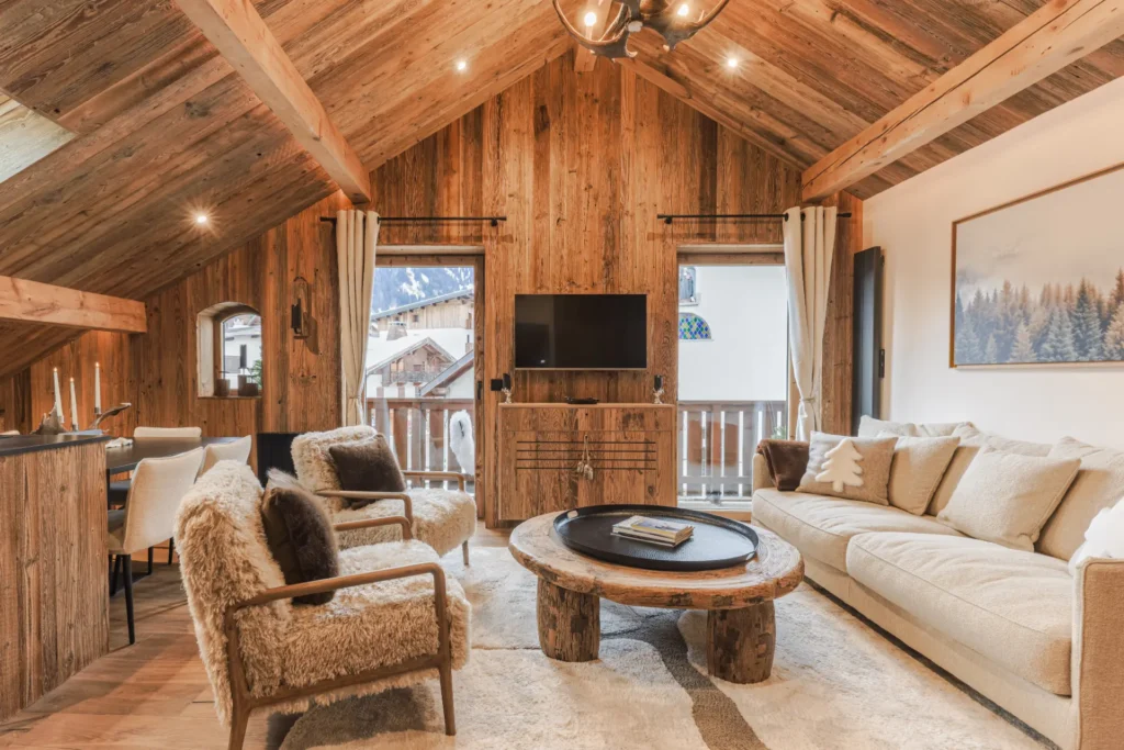 location-megève-centre-salon