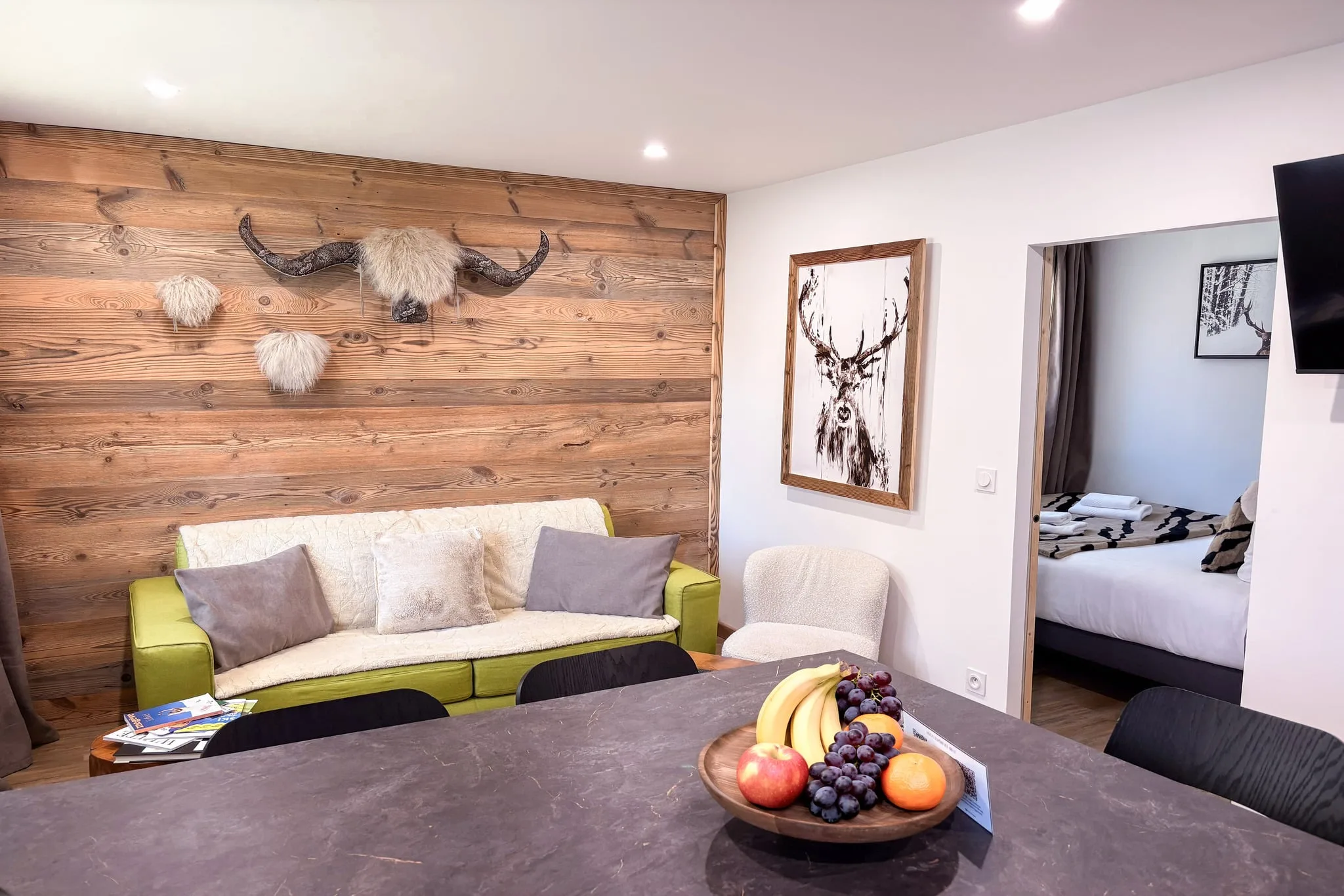 appartement rénové, proche du lac de praz sur arly, cosy et fonctionnel