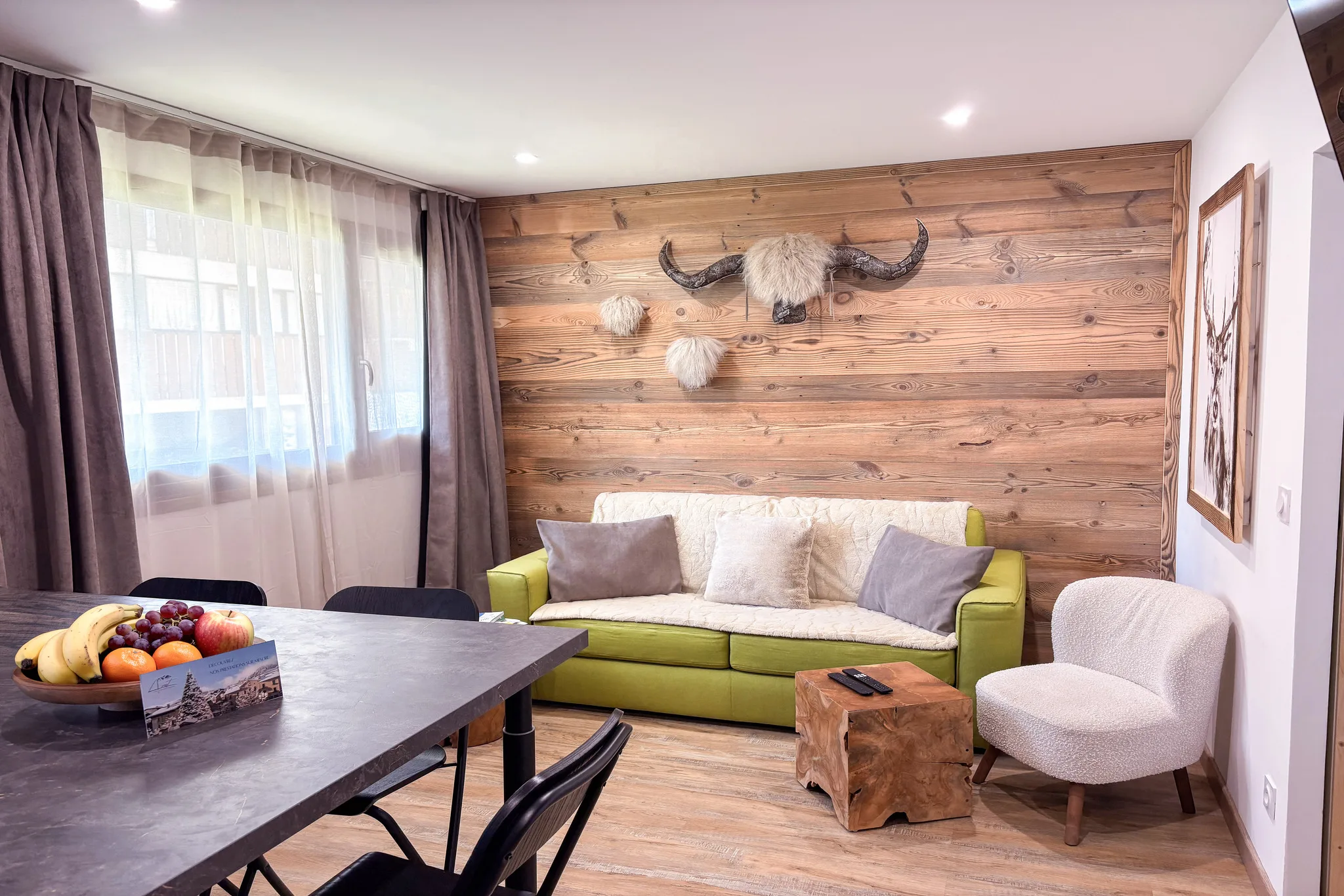 appartement rénové, proche du lac de praz sur arly, cosy et fonctionnel
